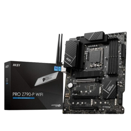 MSI PRO Z790-P WiFi Intel LGA 1700 128GB ATX Noir 2,5G Ethernet 4 emplacements M.2 Carte mère