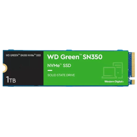 Western Digital Green WDS100T3G0C 1To SSD Vert