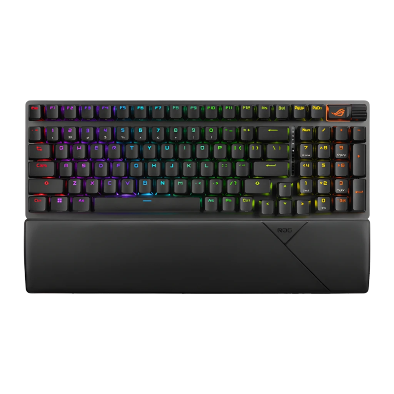 ASUS ROG Strix Scope II 96 Wireless ROG NX Snow mécanique switch Linéaire RGB 96% Clavier gaming sans fil