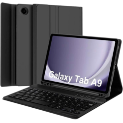 Coque avec Clavier Samsung Galaxy Tab A9 (Anglais)