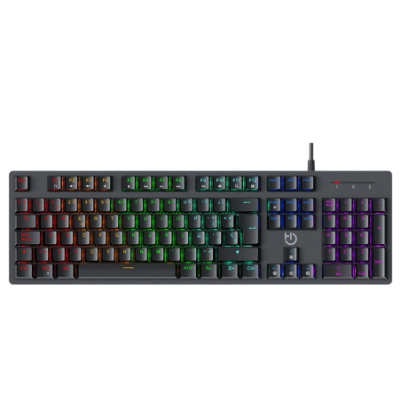 Hiditec GK400 RGB USB Noir mécanique Clavier gaming