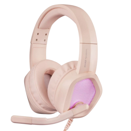 Mars Gaming MH320 Rose avec micro Écouteurs