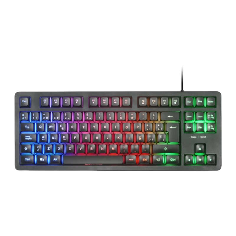 Mars Gaming MK023 TKL H-Mech FRGB Rouge Switch RGB Clavier gaming