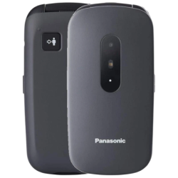 Panasonic KX-TU446 2G Noir 2,4 pouces avec clapet Téléphone basique