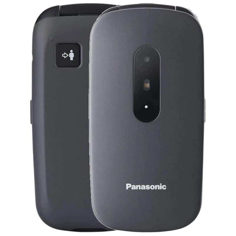 Panasonic KX-TU446 2G Noir 2,4 pouces avec clapet Téléphone basique