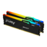 Kingston FURY Beast RGB DDR5 32GB 2x16GB 5200MHz CL40 Mémoire RAM
