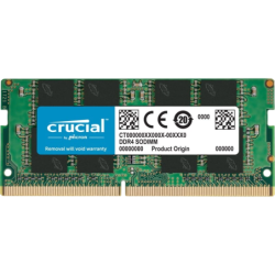 Crucial CT16G4SFRA32A 16GB DDR4 3200 MHz SODIMM CL22 Vert Mémoire RAM