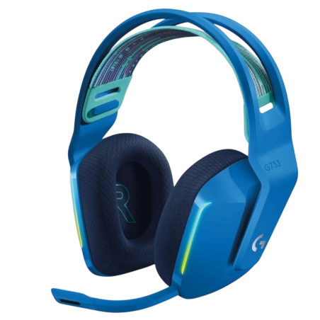 Logitech G G733 Bleu Bluetooth 5.0 29h Casque gaming sans fil