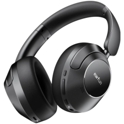 EarFun Wave Pro Noir Arceau Bluetooth 5.0 80h Multipoint Casque sans fil