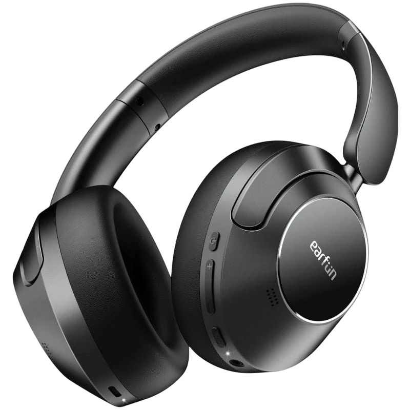 EarFun Wave Pro Noir Arceau Bluetooth 5.0 80h Multipoint Casque sans fil