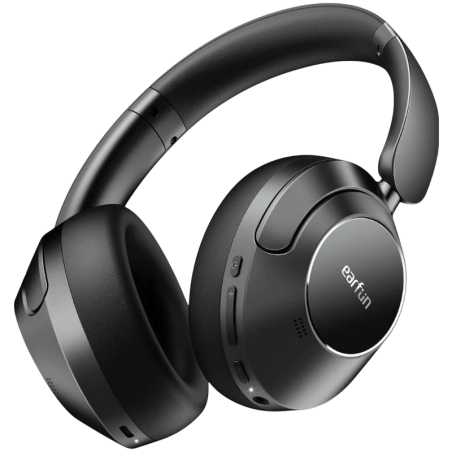 EarFun Wave Pro Noir Arceau Bluetooth 5.0 80h Multipoint Casque sans fil