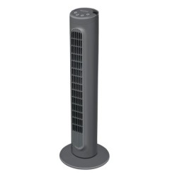 Honeywell HYF1101E4 Gris 36W 3 vitesses 56dB minuterie 8h oscillant Ventilateur tour