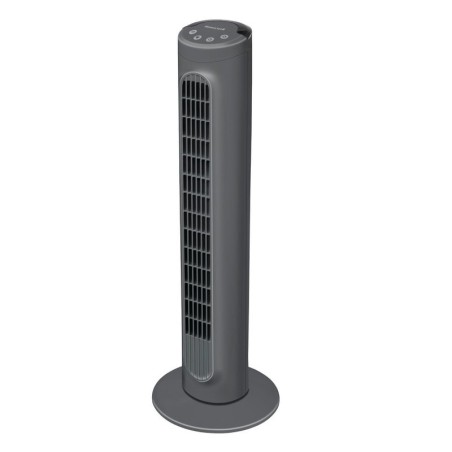 Honeywell HYF1101E4 Gris 36W 3 vitesses 56dB minuterie 8h oscillant Ventilateur tour