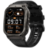 KOSPET Tank M3 Noir 1,96 pouces AMOLED 15 jours +170 sports 5ATM IP69K Smartwatch