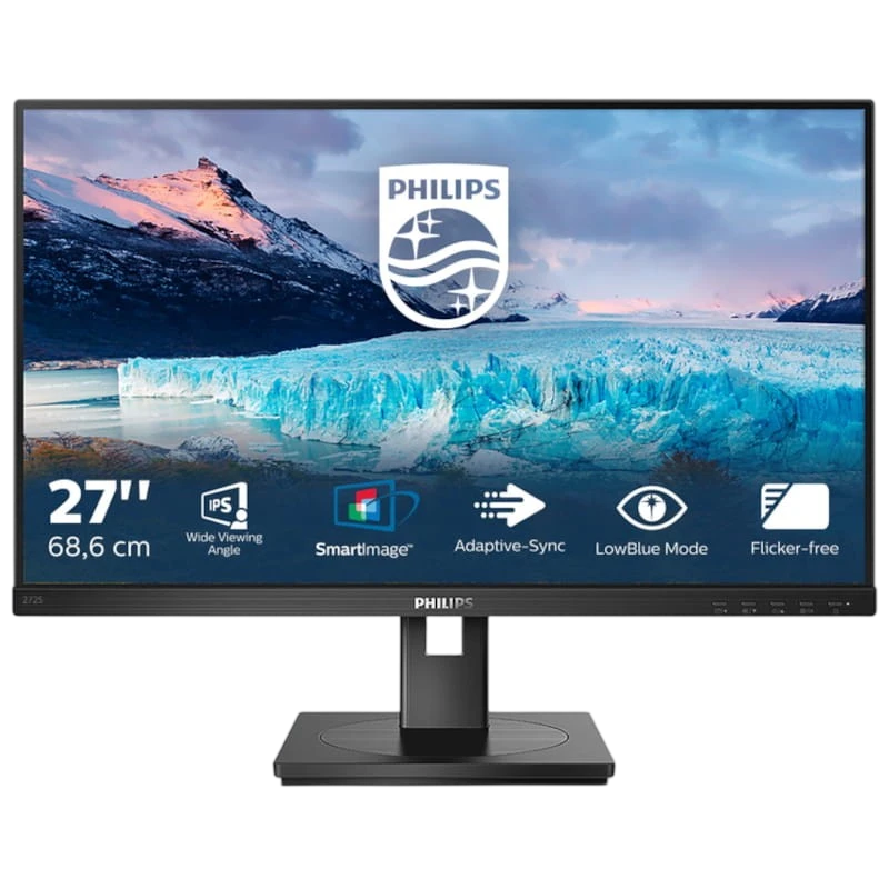 Philips S Line 272S1AE/00 Noir 27 pouces Full HD IPS 4ms Écran