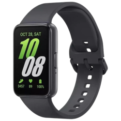 Samsung Galaxy Fit 3 R390 40 mm Noir 1,6 pouces AMOLED 13 jours +100 sports 5ATM Bracelet connecté