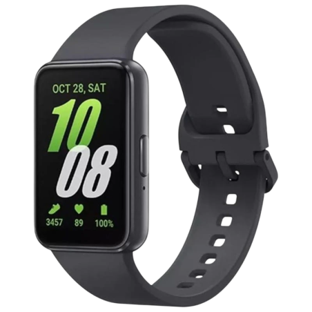 Samsung Galaxy Fit 3 R390 40 mm Noir 1,6 pouces AMOLED 13 jours +100 sports 5ATM Bracelet connecté