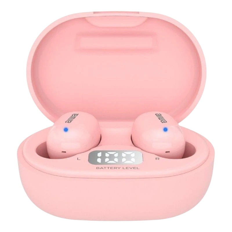 Aiwa EBTW-150 Rose TWS Bluetooth 5.0 Écouteurs sans fil