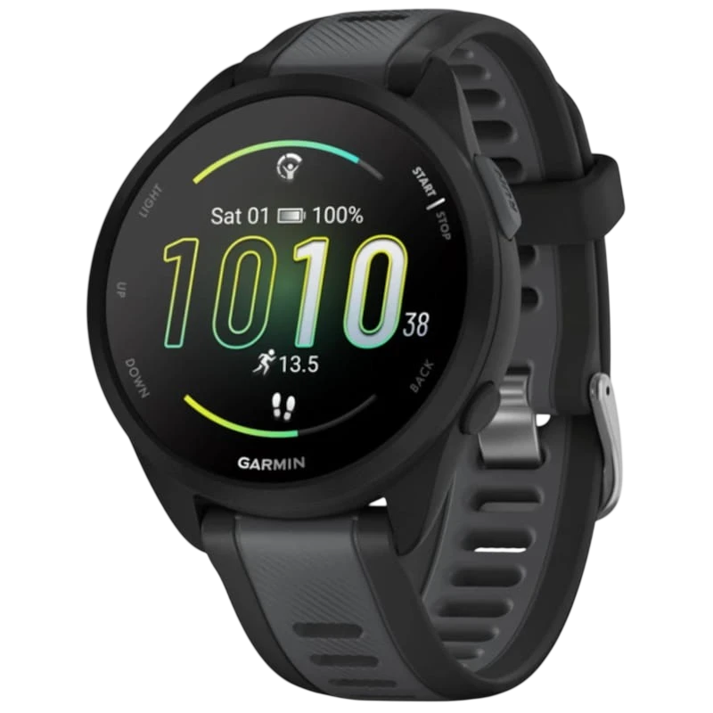 Garmin Forerunner 165 Noir 1,2 pouces AMOLED GPS NFC 11 jours 5ATM Smartwatch