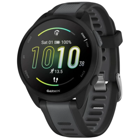 Garmin Forerunner 165 Noir 1,2 pouces AMOLED GPS NFC 11 jours 5ATM Smartwatch