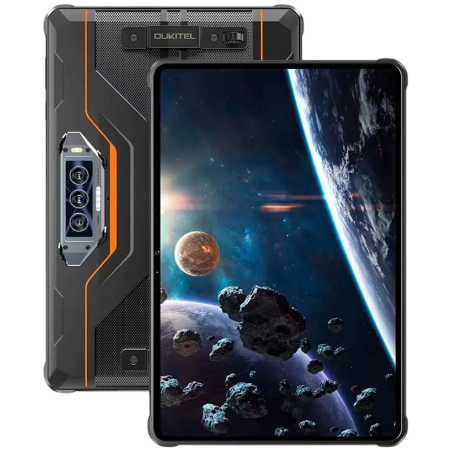 Oukitel RT8 4G 6GB/256GB Orange Rugged IP68/IP69K 11 pouces IPS 48MP 20000mAh Tablette