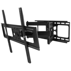 One For All WM 4661 Pivotant e Inclinable 84" 600x400 mm Noir - Support TV