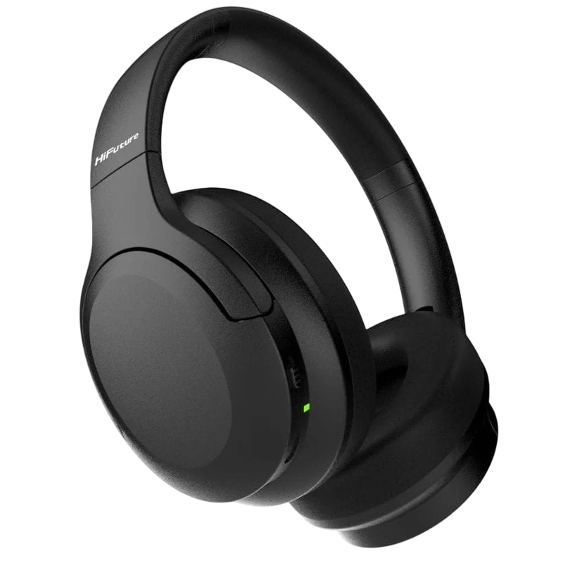 HiFuture Tour Noir Arceau ANC Bluetooth 5.2 40h Casque sans fil