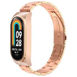 Bracelet Métal Maillons Xiaomi Mi Smart Band 9 / Mi Smart Band 8 Dorée