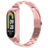 Bracelet Métal Maillons Xiaomi Mi Smart Band 9 / Mi Smart Band 8 Rose