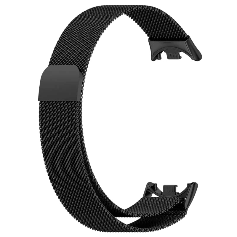 Bracelet Milanais Magnétique Xiaomi Mi Smart Band 9 / Mi Smart Band 8 Noir