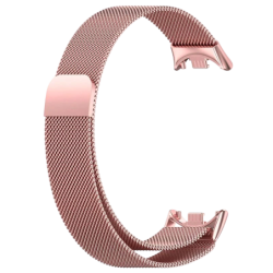 Bracelet Milanais Magnétique Xiaomi Mi Smart Band 9 / Mi Smart Band 8 Dorée Rose