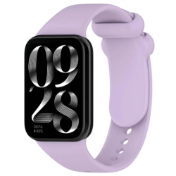 Bracelet Xiaomi Smart Band 10 Pro / 9 Pro / 8 Pro et Redmi Watch 6 / 6 Active / 6 Lite / 5 / 4 Silicone Pourpre