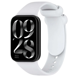 Bracelet Xiaomi Smart Band 10 Pro / 9 Pro / 8 Pro et Redmi Watch 6 / 6 Active / 6 Lite / 5 / 4 Silicone Gris Clair