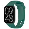 Bracelet Xiaomi Smart Band 10 Pro / 9 Pro / 8 Pro et Redmi Watch 6 / 6 Active / 6 Lite / 5 / 4 Silicone Vert Sombre
