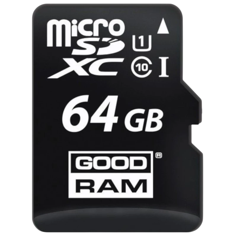 GoodRAM Carte microSD 64GB + Adaptateur