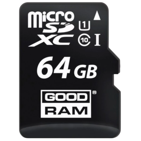 GoodRAM Carte microSD 64GB + Adaptateur
