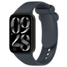 Bracelet Xiaomi Smart Band 10 Pro / 9 Pro / 8 Pro et Redmi Watch 6 / 6 Active / 6 Lite / 5 / 4 Silicone Gris Sombre