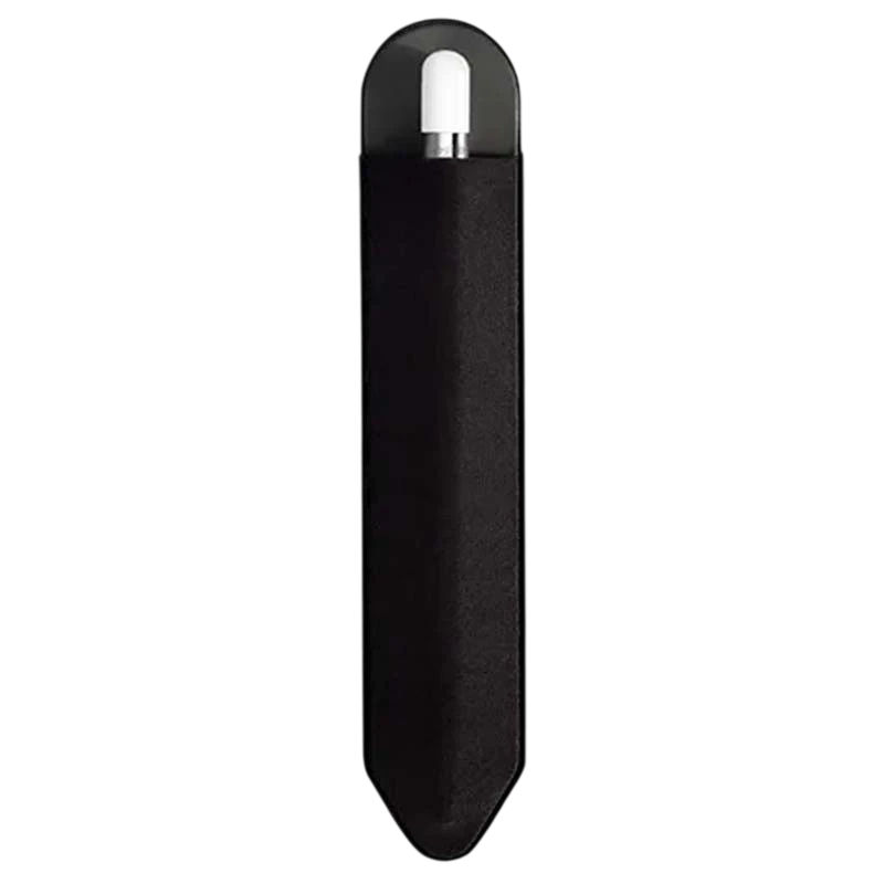 Coque Adhésif pour Stylus Pen Universelle avec Toucher Doux Noir
