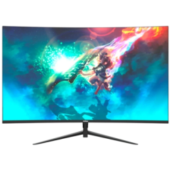 Nilox NXM24CRV01 Noir 23,8 pouces Full HD VA 165Hz 1ms FreeSync incurvé Écran