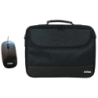 Nilox NXMOS5156BK + Souris USB Noire - Mallette ordinateur 15.6"