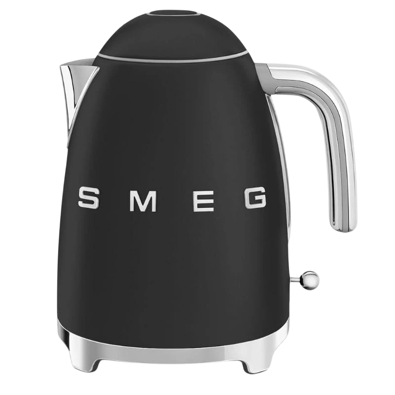 Smeg KLF03BLMEU Noir 2400W 1,7 L acier inoxydable Bouilloire