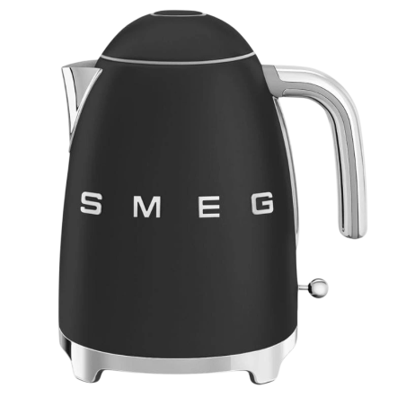 Smeg KLF03BLMEU Noir 2400W 1,7 L acier inoxydable Bouilloire