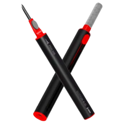 Kit de nettoyage multifonction pour écouteurs, smartphones et tablettes 2ère Gén Noir