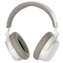 Sennheiser Accentum Blanc Arceau ANC Bluetooth 5.2 50h Multipoint Casque sans fil
