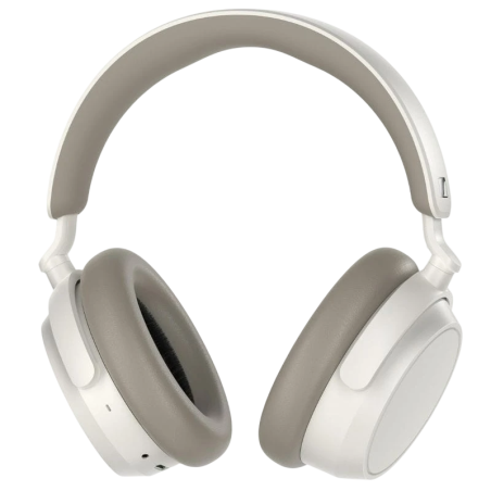 Sennheiser Accentum Blanc Arceau ANC Bluetooth 5.2 50h Multipoint Casque sans fil