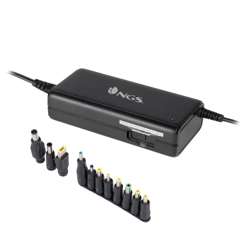 NGS BAN 90W LED Noir - Chargeur pour ordinateur portable