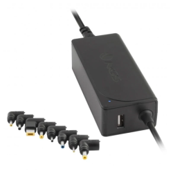 NGS W-45W 45W USB 2A Noir - Chargeur universel pour ordinateur portable