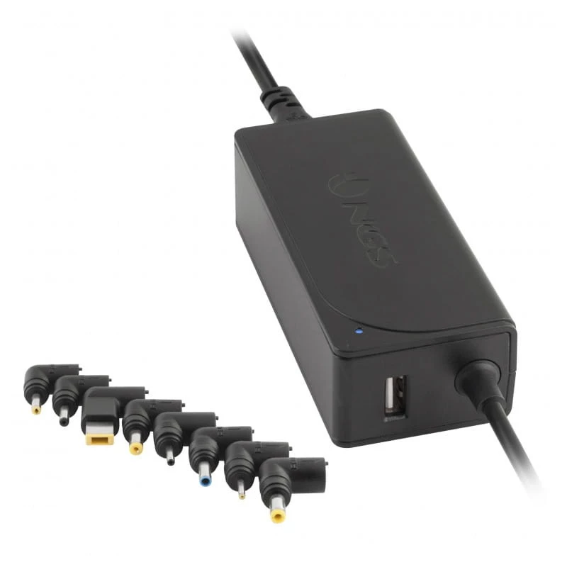 NGS W-45W 45W USB 2A Noir - Chargeur universel pour ordinateur portable