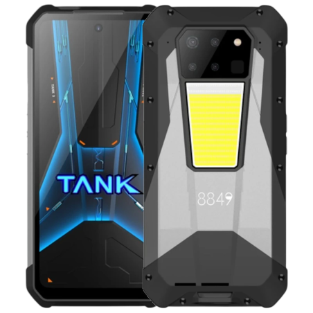 Unihertz 8849 Tank 3 Pro 5G 16GB/512GB Noir IP68 6,79 pouces IPS 120Hz 200MP 23800mAh 120W NFC