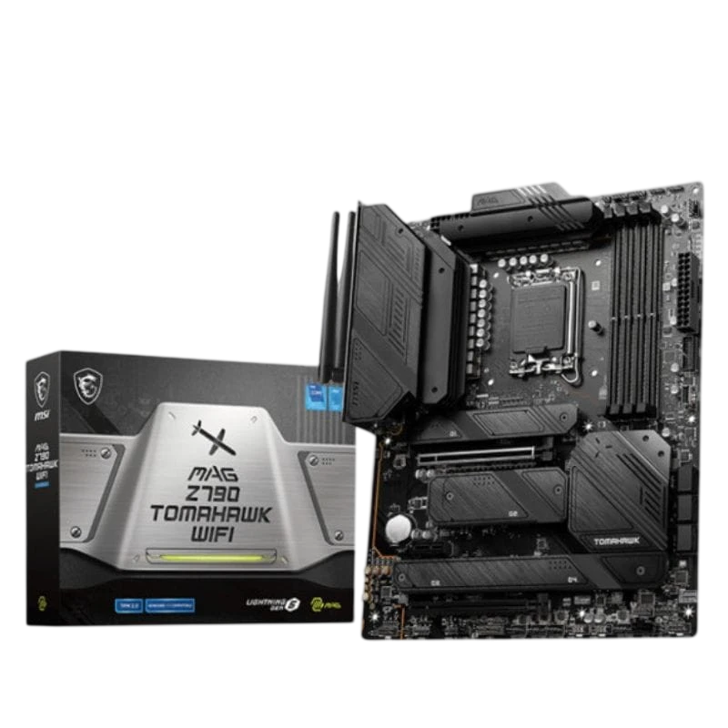 MSI MAG Z790 TOMAHAWK WiFi Intel LGA 1700 192GB ATX Noir 2,5G Ethernet 4 emplacements M.2 Carte mère